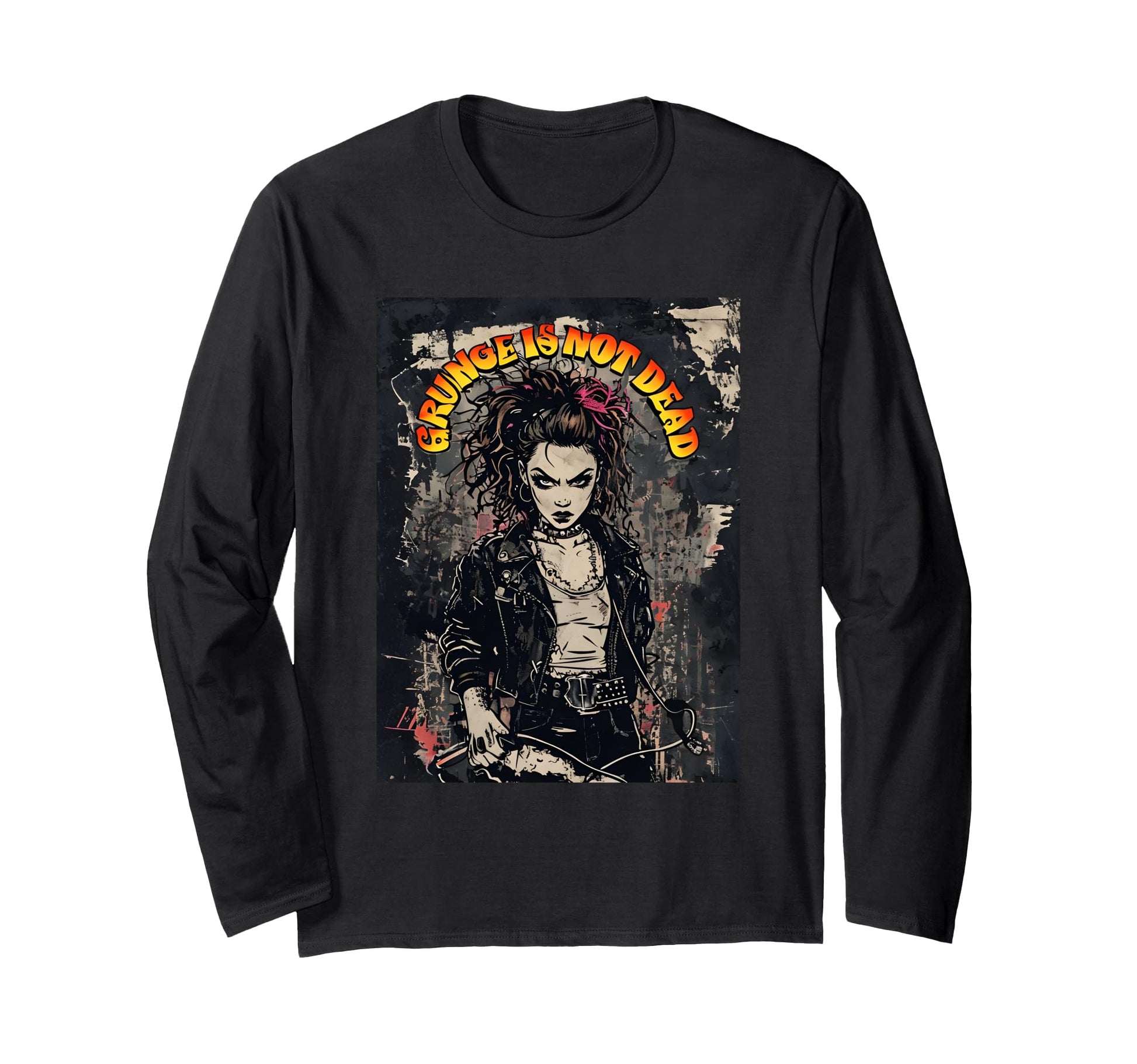 Punk Musik 90S Melancholie Sweatshirt - Trendy Graphic for Adults - T-Shirt, Sweatshirt, Hoodie