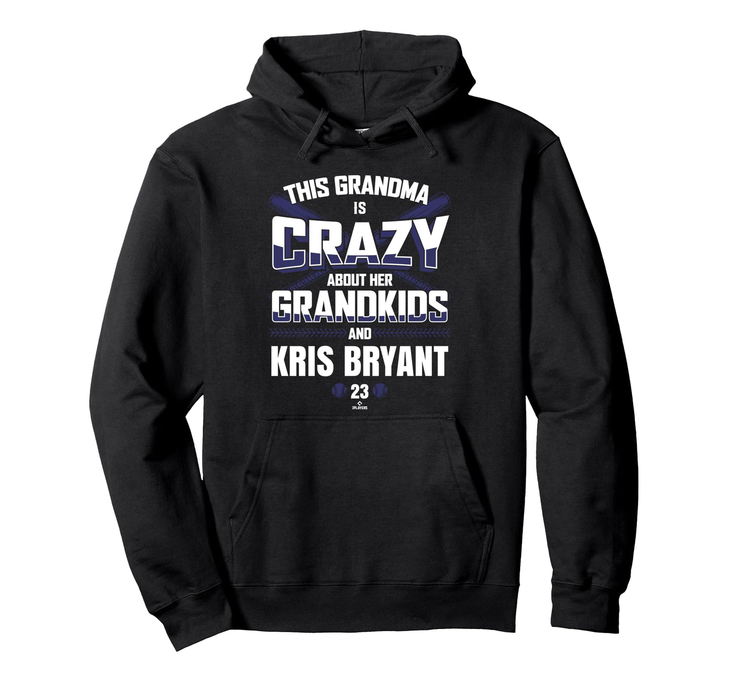 Grandma Crazy Kris Bryant Colorado Hoodie - Unique Graphic Men Women - T-Shirt, Sweatshirt, Hoodie