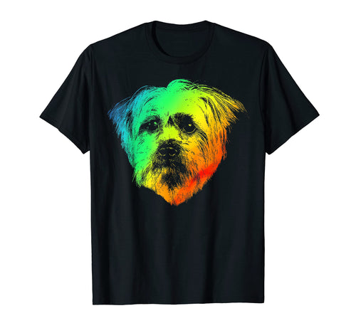 Shorkie Colorful Rainbow T-Shirt - Trendy Graphic Unisex - T-Shirt, Sweatshirt, Hoodie