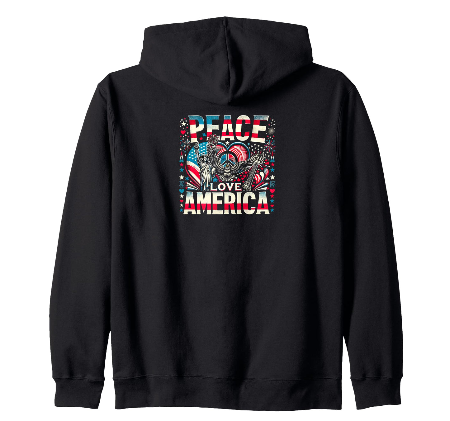 Patriotic Spirit Advocate Peace Sweatshirt - Novelty Apparel Men Women - T-Shirt, Sweatshirt, Hoodie