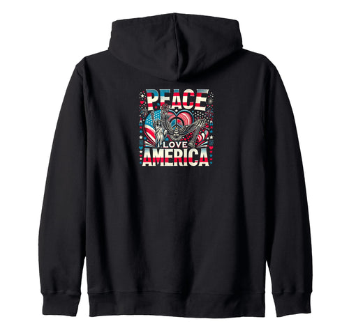 Patriotic Spirit Advocate Peace Sweatshirt - Novelty Apparel Men Women - T-Shirt, Sweatshirt, Hoodie