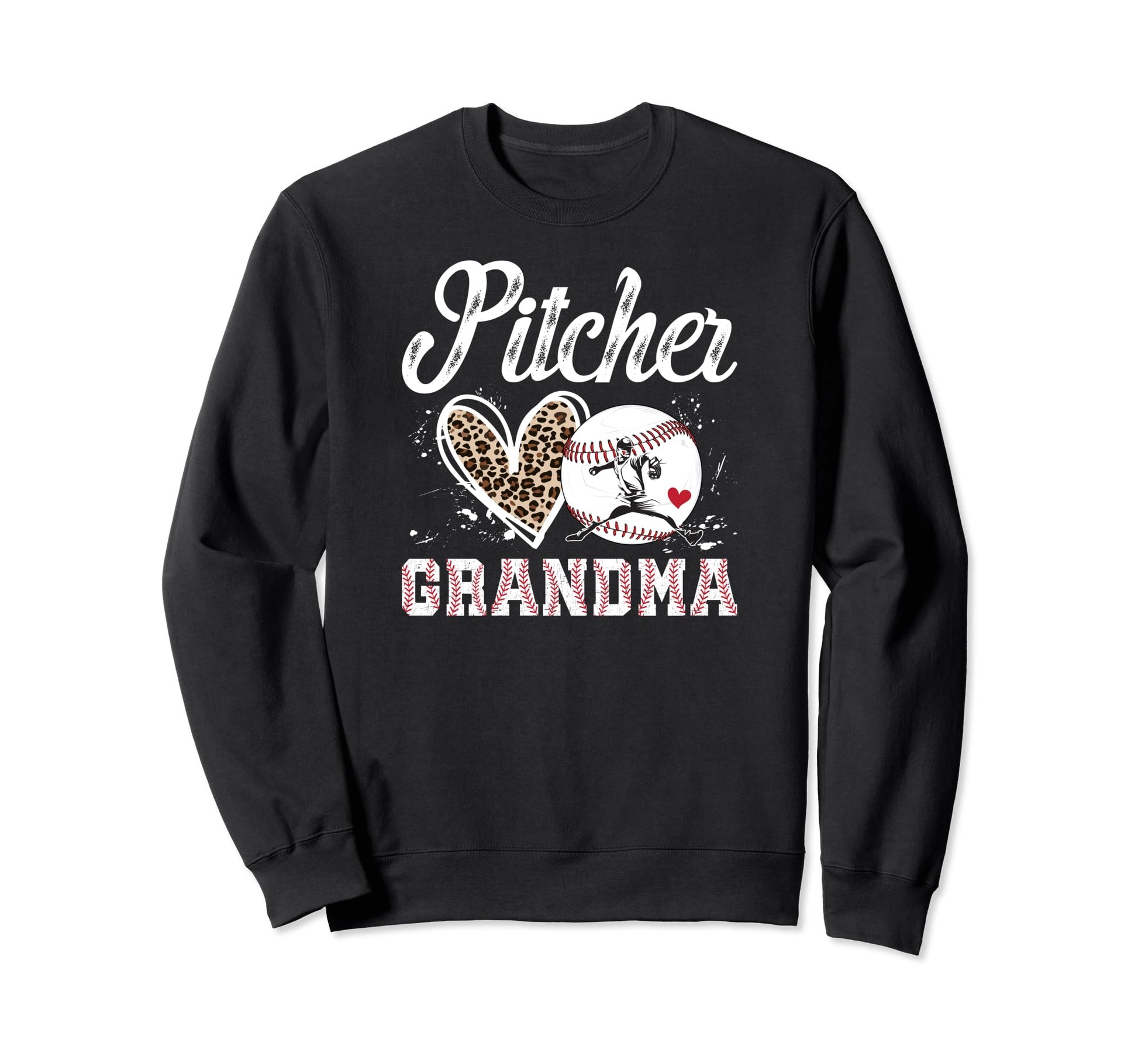 Baseball Pitcher Grandma Baseball Sweatshirt - Fun Novelty Design Unisex - T-Shirt, Sweatshirt, Hoodie