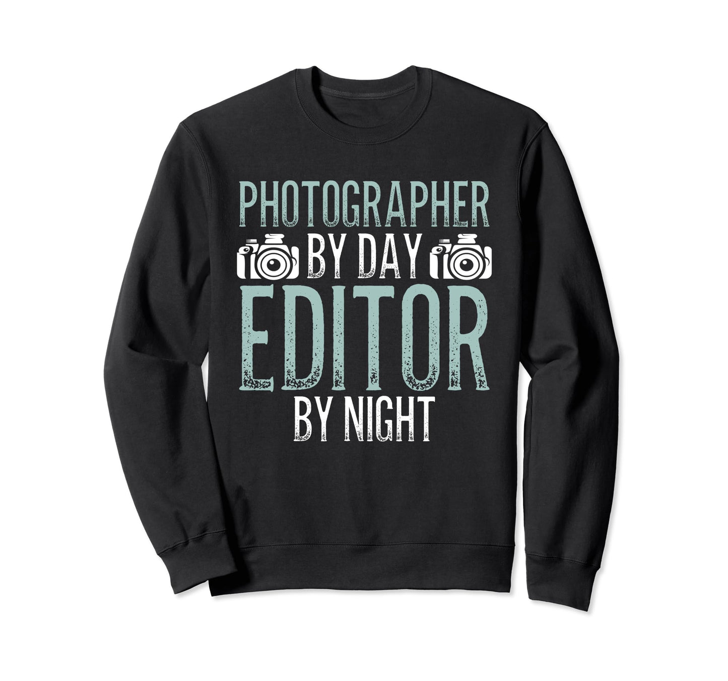 Photo Camera Photographer Flash Sweatshirt - Fun Novelty Design for Adults - T-Shirt, Sweatshirt, Hoodie