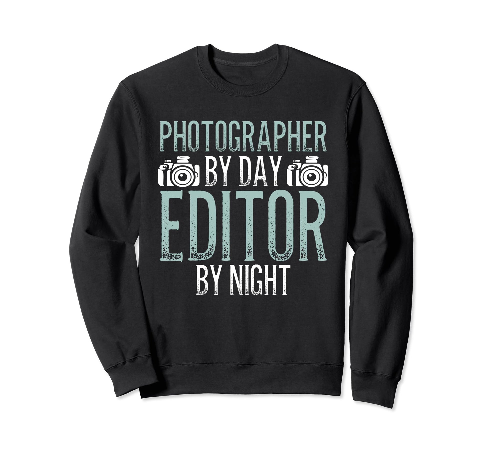 Photo Camera Photographer Flash Sweatshirt - Fun Novelty Design for Adults - T-Shirt, Sweatshirt, Hoodie