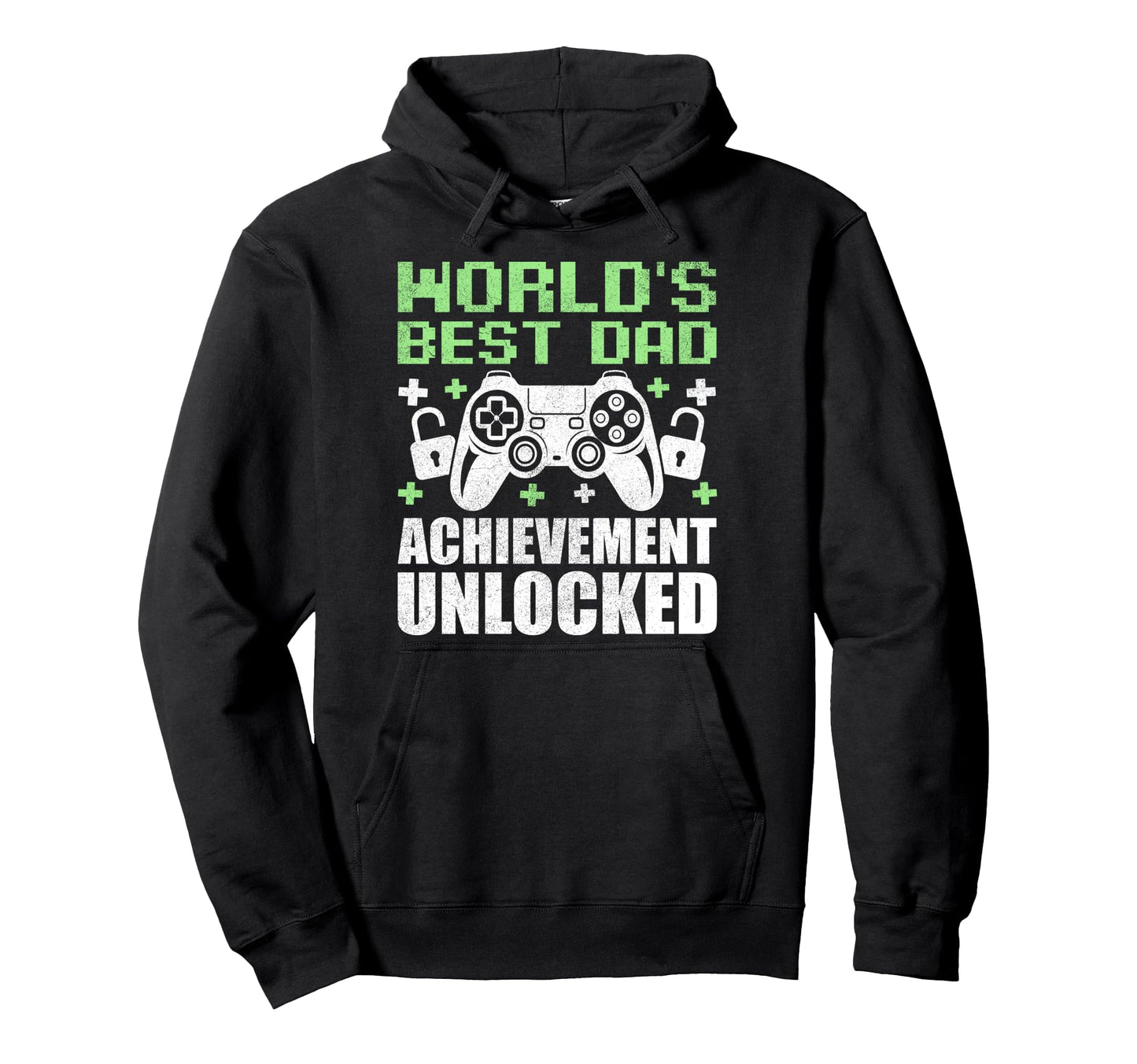 Gamer Dad Fathers Day Best Dad Ever Hoodie - Novelty Apparel for Adults - T-Shirt, Sweatshirt, Hoodie