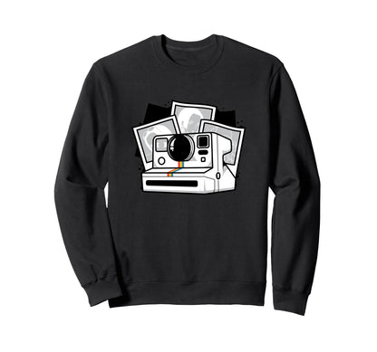 Instant Camera Photos Art Sweatshirt - Graphic Print Men Women - T-Shirt, Sweatshirt, Hoodie