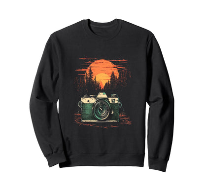 Photography Camera Forest Nature Sweatshirt - Trendy Graphic Men Women - T-Shirt, Sweatshirt, Hoodie