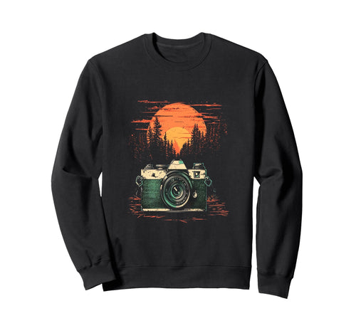 Photography Camera Forest Nature Sweatshirt - Trendy Graphic Men Women - T-Shirt, Sweatshirt, Hoodie