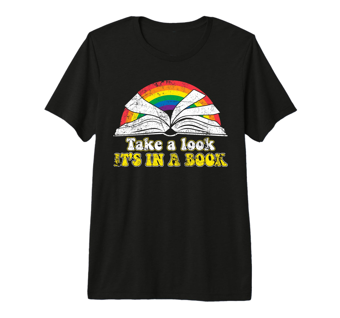 Love Reading Love Rainbows Gift Rainbow T-Shirt - Unique Graphic Unisex - T-Shirt, Sweatshirt, Hoodie
