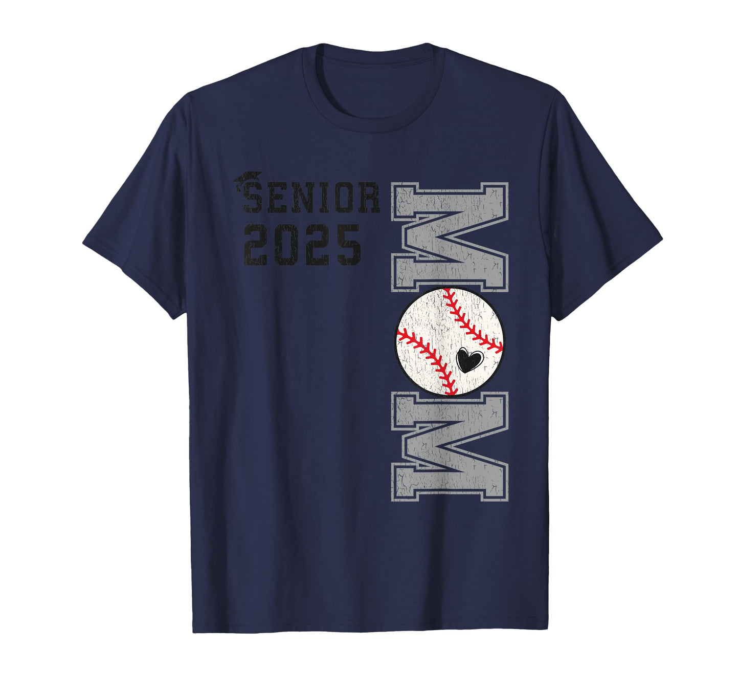 Proud Senior Baseball Mom Class T-Shirt - Casual Everyday Wear Men Women - T-Shirt, Sweatshirt, Hoodie
