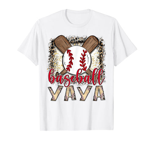 Baseball Yaya Leopard Proud Ball Yaya T-Shirt - Minimalist Print Unisex - T-Shirt, Sweatshirt, Hoodie