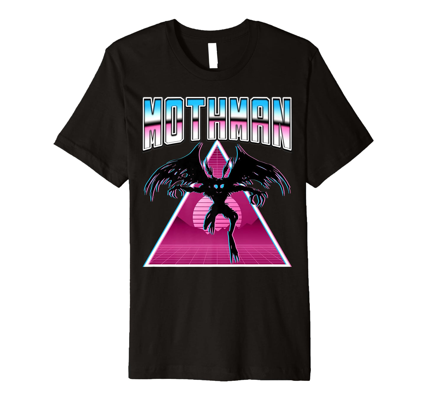 Vaporwave Aesthetic Mothman T-Shirt - Streetwear Style Unisex - T-Shirt, Sweatshirt, Hoodie