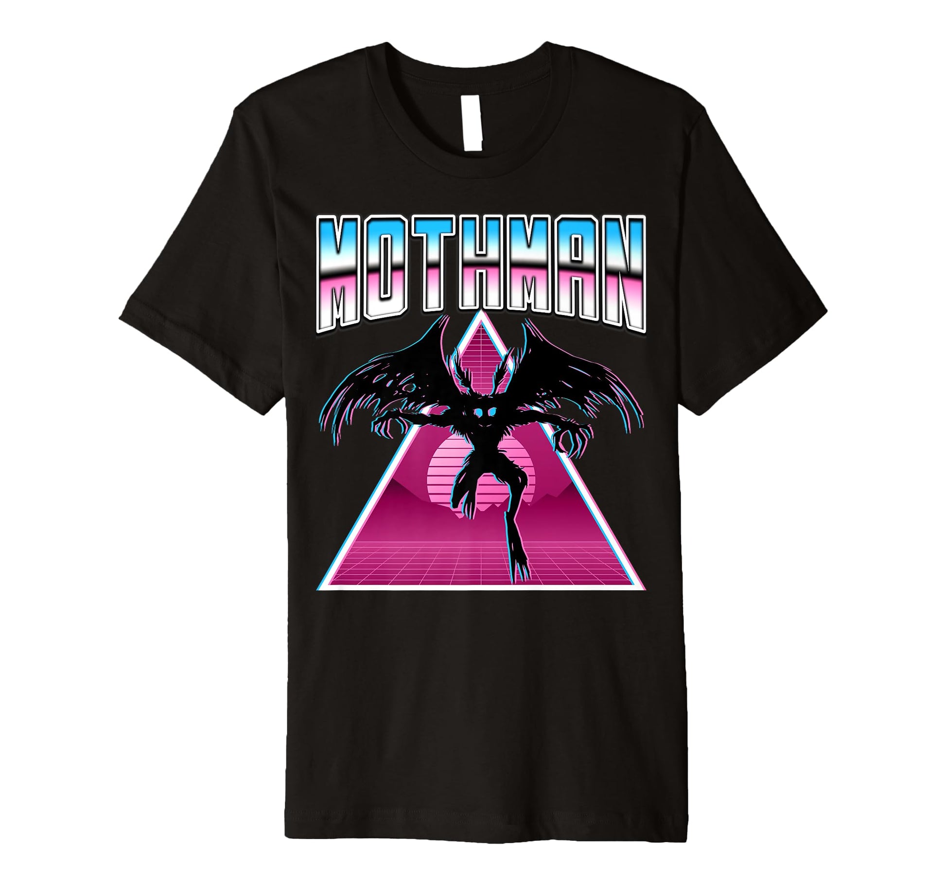 Vaporwave Aesthetic Mothman T-Shirt - Streetwear Style Unisex - T-Shirt, Sweatshirt, Hoodie
