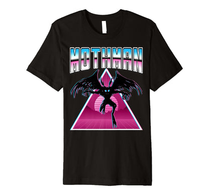 Vaporwave Aesthetic Mothman T-Shirt - Streetwear Style Unisex - T-Shirt, Sweatshirt, Hoodie