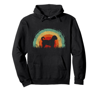 Labradoodle Rainbow Dog Hoodie - Fun Novelty Design Men Women - T-Shirt, Sweatshirt, Hoodie