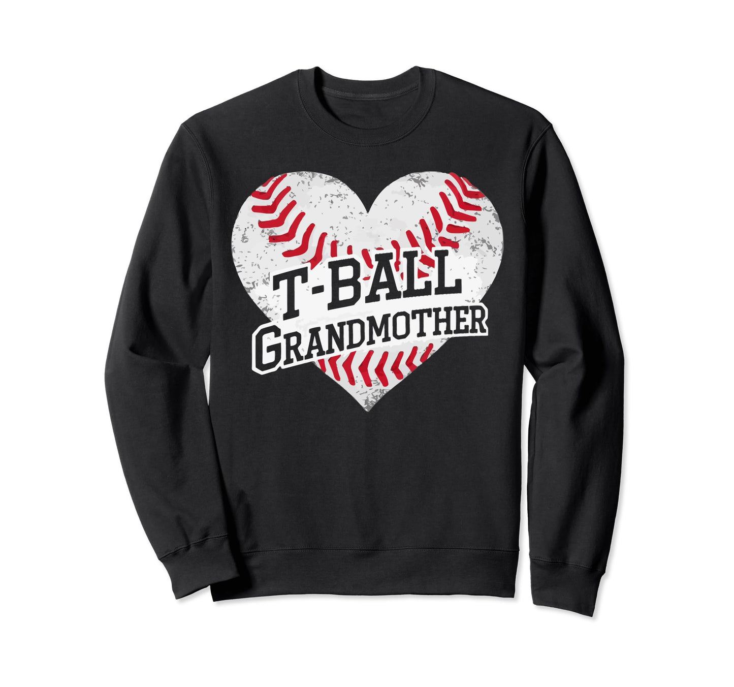 Baseball Grandma Grandmother Sweatshirt - Fun Novelty Design for Adults - T-Shirt, Sweatshirt, Hoodie