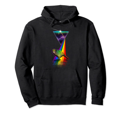 Prism Kakapo Hoodie - Trendy Graphic for Adults - T-Shirt, Sweatshirt, Hoodie