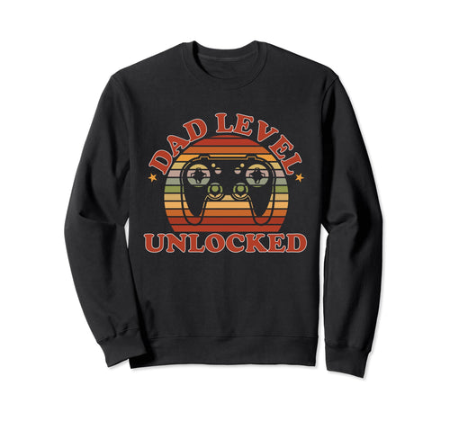 Fathers Day Video Game Gamer Dad Dad Sweatshirt - Unique Graphic Unisex - T-Shirt, Sweatshirt, Hoodie