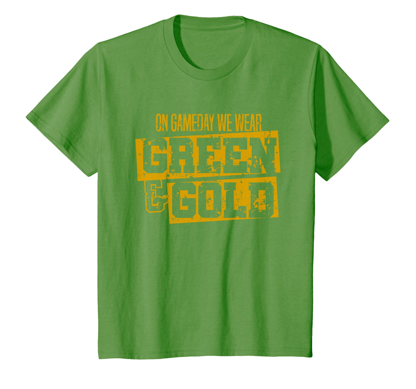 Green Gold Game Day Group High T-Shirt - Streetwear Style for Adults - T-Shirt, Sweatshirt, Hoodie