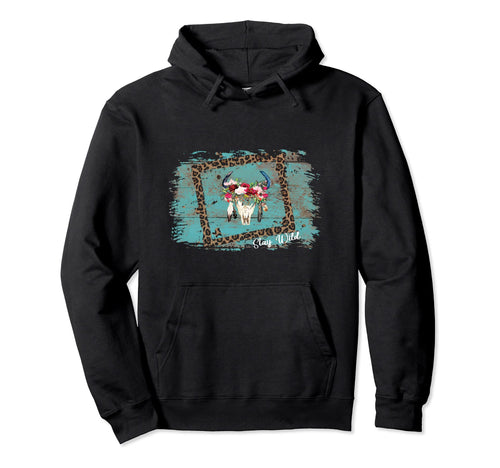 Western Turquoise Distressed Cowgirl Hoodie - Streetwear Style for Adults - T-Shirt, Sweatshirt, Hoodie