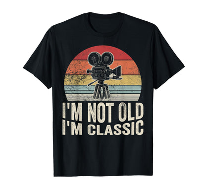 Im Not Old Im Camera T-Shirt - Graphic Print for Adults - T-Shirt, Sweatshirt, Hoodie