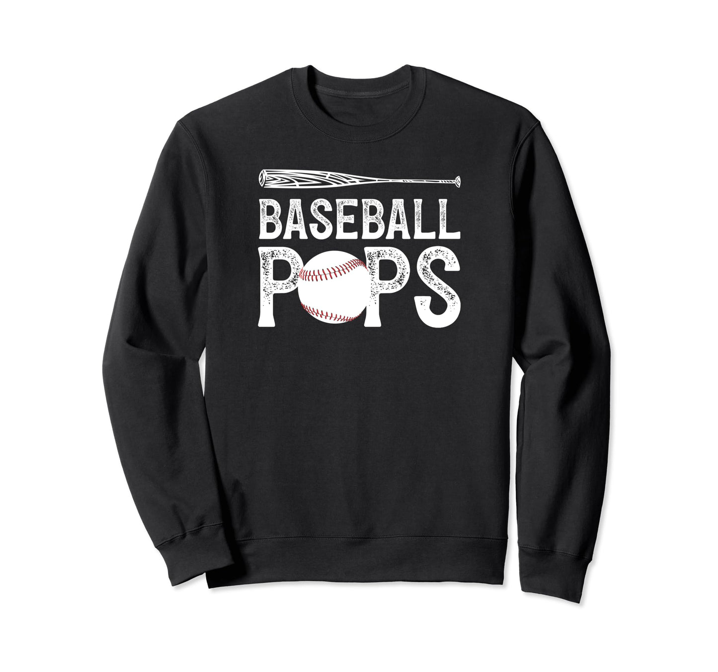 Baseball Pops Proud Grandpa Pops Sweatshirt - Aesthetic Graphic Unisex - T-Shirt, Sweatshirt, Hoodie