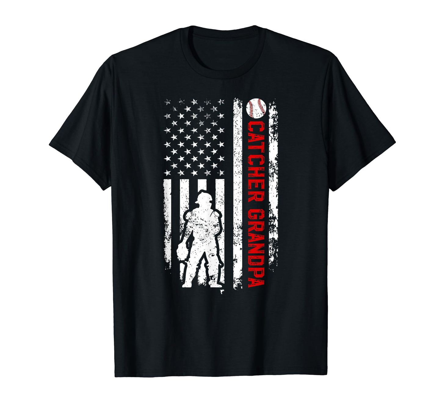 Baseball Catcher Grandpa Baseball T-Shirt - Aesthetic Graphic Unisex - T-Shirt, Sweatshirt, Hoodie