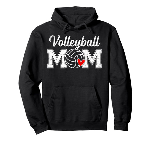 Volleyball Mom Game Day Vibes Mothers Day Hoodie - Graphic Print Unisex - T-Shirt, Sweatshirt, Hoodie