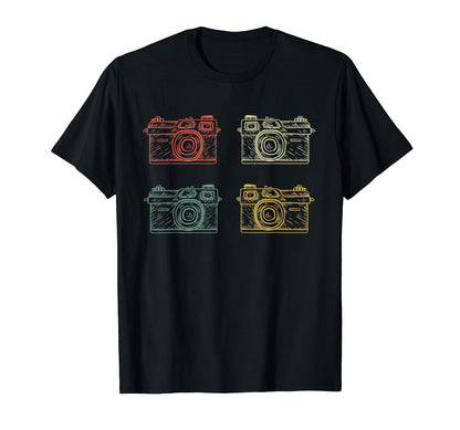 Photographer Photography Camera T-Shirt - Novelty Apparel for Adults - T-Shirt, Sweatshirt, Hoodie