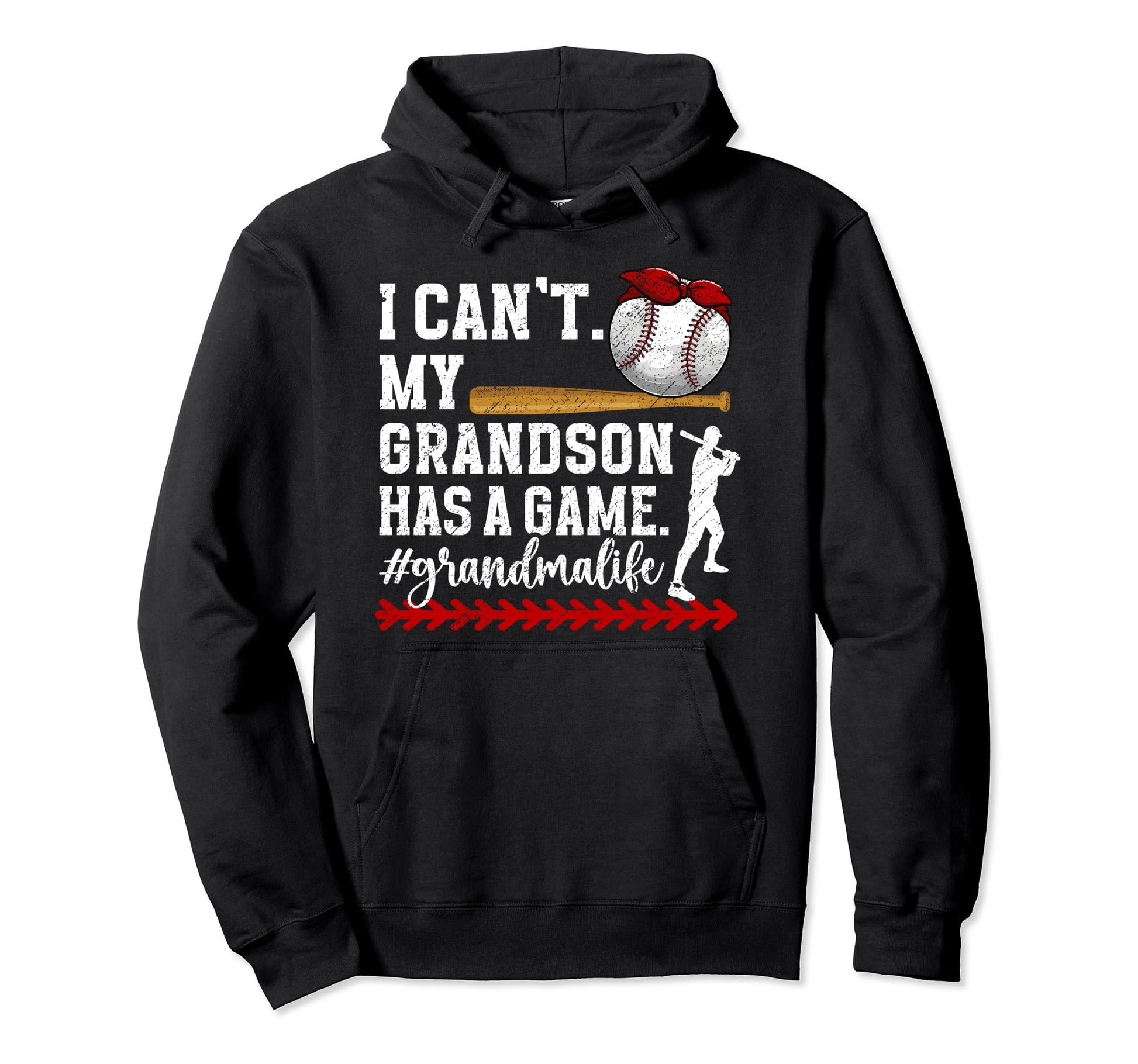 Grandma Life Baseball Grandma Baseball Hoodie - Trendy Graphic Men Women - T-Shirt, Sweatshirt, Hoodie