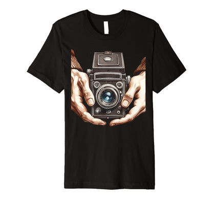 Brownie Analog Slr Camera Art T-Shirt - Streetwear Style for Adults - T-Shirt, Sweatshirt, Hoodie