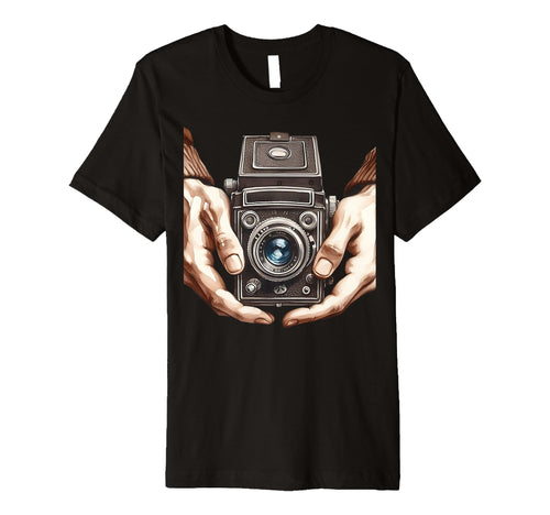 Brownie Analog Slr Camera Art T-Shirt - Streetwear Style for Adults - T-Shirt, Sweatshirt, Hoodie