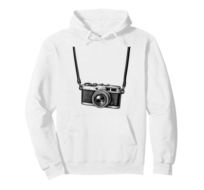Photographer Camera Funny Creative Hoodie - Novelty Apparel for Adults - T-Shirt, Sweatshirt, Hoodie