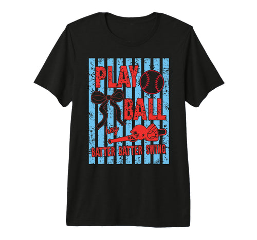 Play Ball Baseball Mom Glove T-Shirt - Aesthetic Graphic for Adults - T-Shirt, Sweatshirt, Hoodie