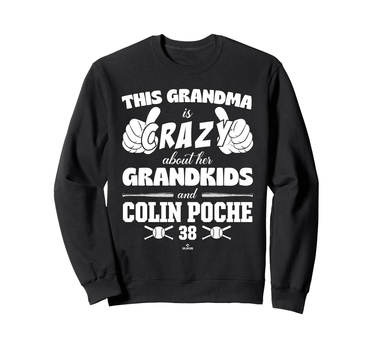 Grandma Crazy Colin Poche Tampa Sweatshirt - Custom Art Print Men Women - T-Shirt, Sweatshirt, Hoodie