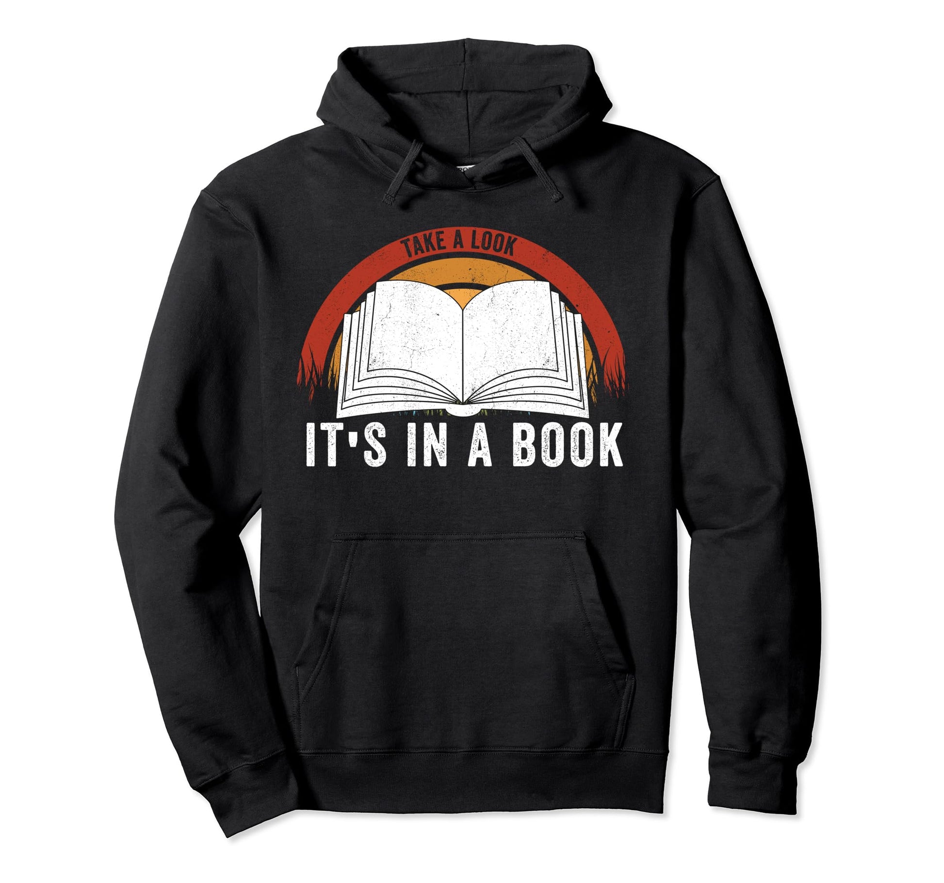 Take Its Book Lovers Rainbow Hoodie - Unique Graphic Men Women - T-Shirt, Sweatshirt, Hoodie