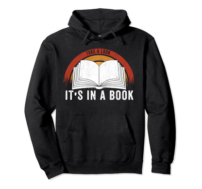 Take Its Book Lovers Rainbow Hoodie - Unique Graphic Men Women - T-Shirt, Sweatshirt, Hoodie