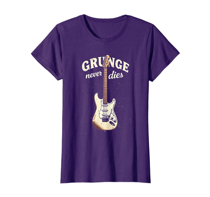 Grunge Never Dies Gen X Rock Music T-Shirt - Aesthetic Graphic Men Women - T-Shirt, Sweatshirt, Hoodie