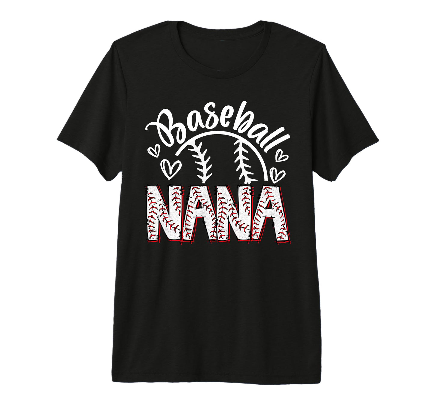 Baseball Nana Proud Loud Senior T-Shirt - Graphic Print for Adults - T-Shirt, Sweatshirt, Hoodie