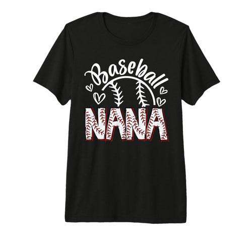 Baseball Nana Proud Loud Senior T-Shirt - Graphic Print for Adults - T-Shirt, Sweatshirt, Hoodie