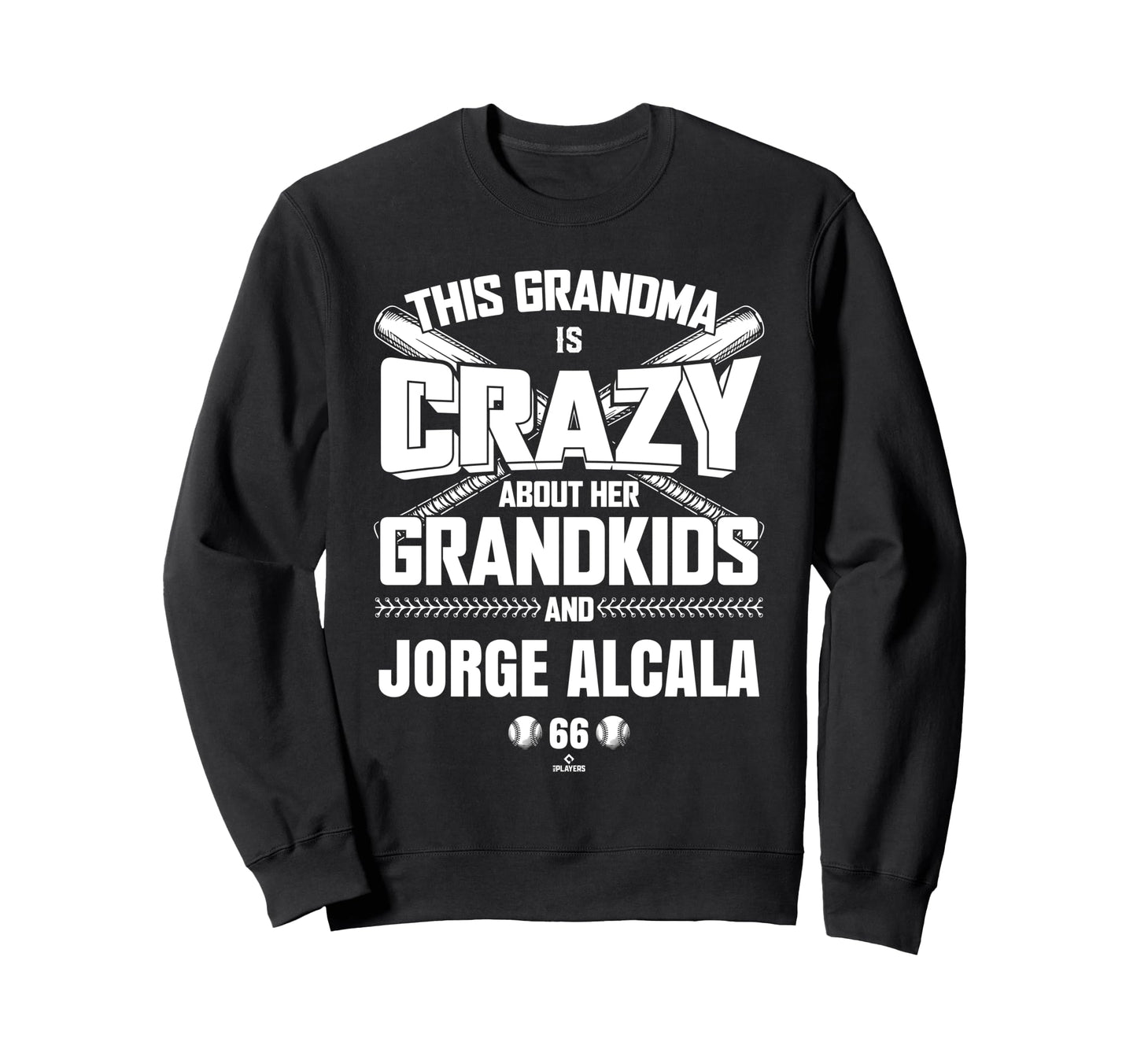 Grandma Crazy Jorge Alcala Sweatshirt - Streetwear Style for Adults - T-Shirt, Sweatshirt, Hoodie