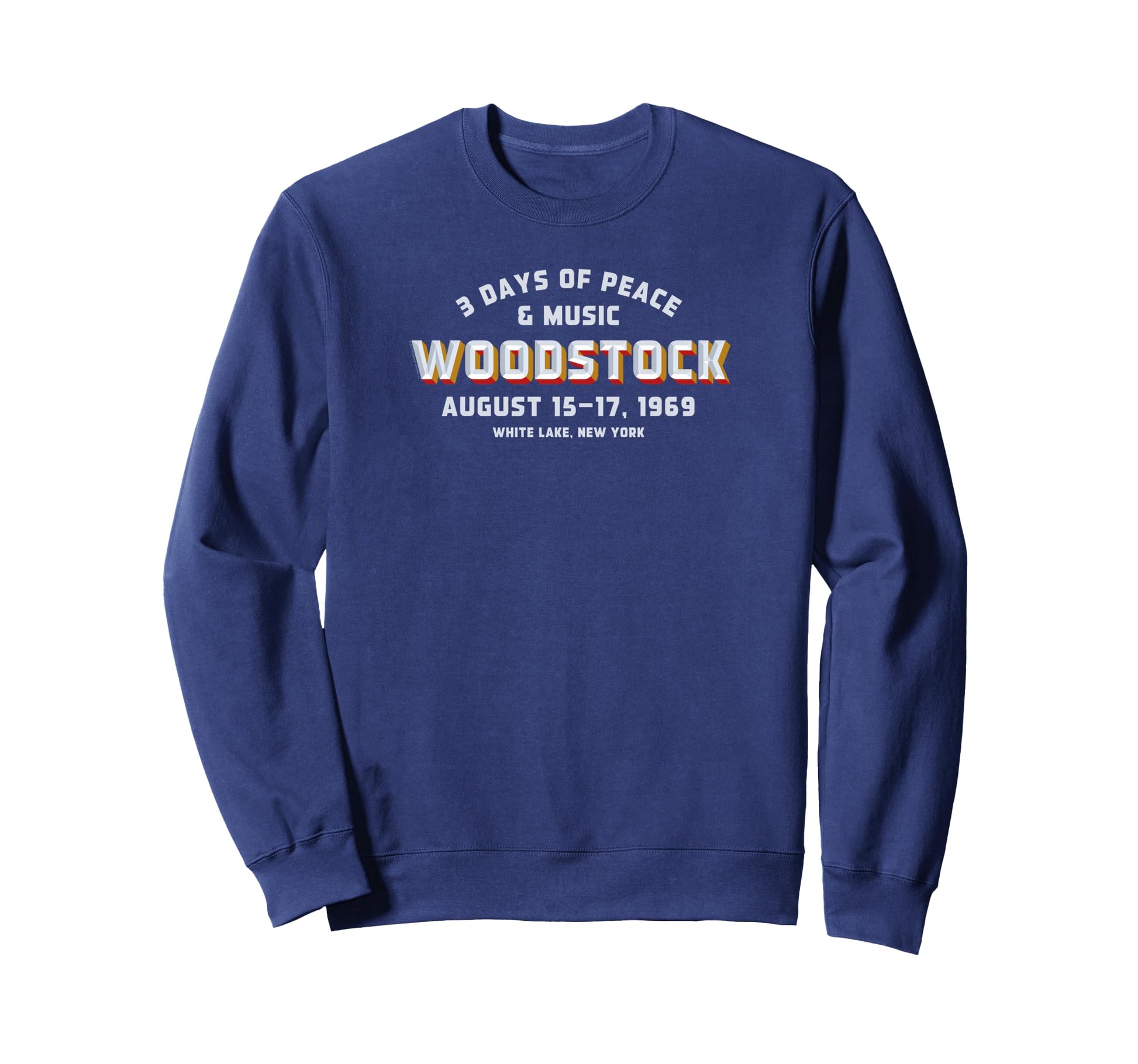 Woodstock Rock Music Festival Sweatshirt - Casual Everyday Wear Men Women - T-Shirt, Sweatshirt, Hoodie