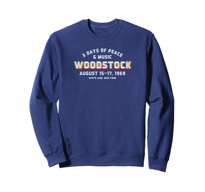 Woodstock Rock Music Festival Sweatshirt - Casual Everyday Wear Men Women - T-Shirt, Sweatshirt, Hoodie