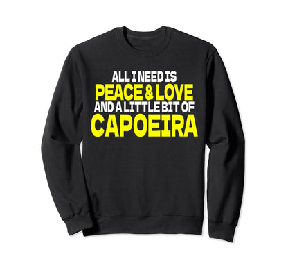 Capoeira Trainer Brazil Martial Sweatshirt - Custom Art Print for Adults - T-Shirt, Sweatshirt, Hoodie