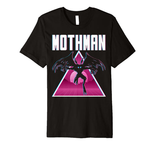 Vaporwave Aesthetic Mothman T-Shirt - Aesthetic Graphic for Adults - T-Shirt, Sweatshirt, Hoodie