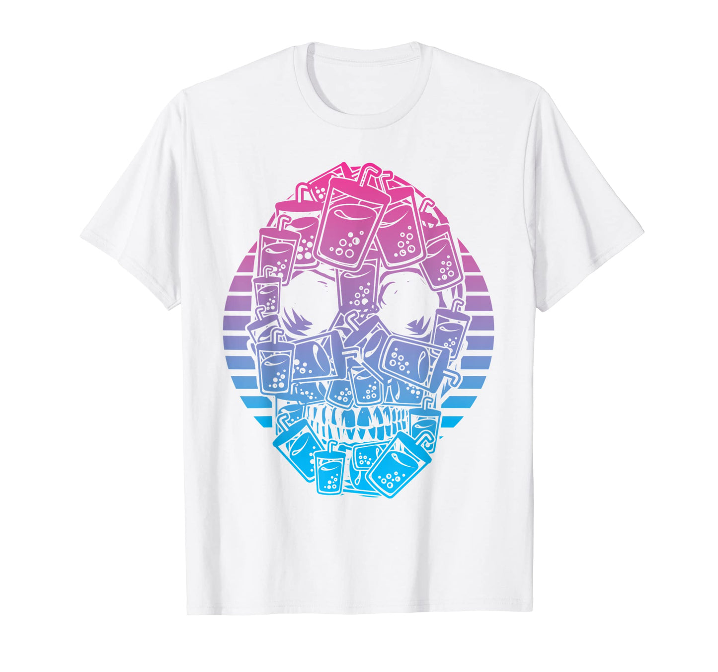 Bubble Tea Vaporwave Aesthetic T-Shirt - Unique Graphic for Adults - T-Shirt, Sweatshirt, Hoodie