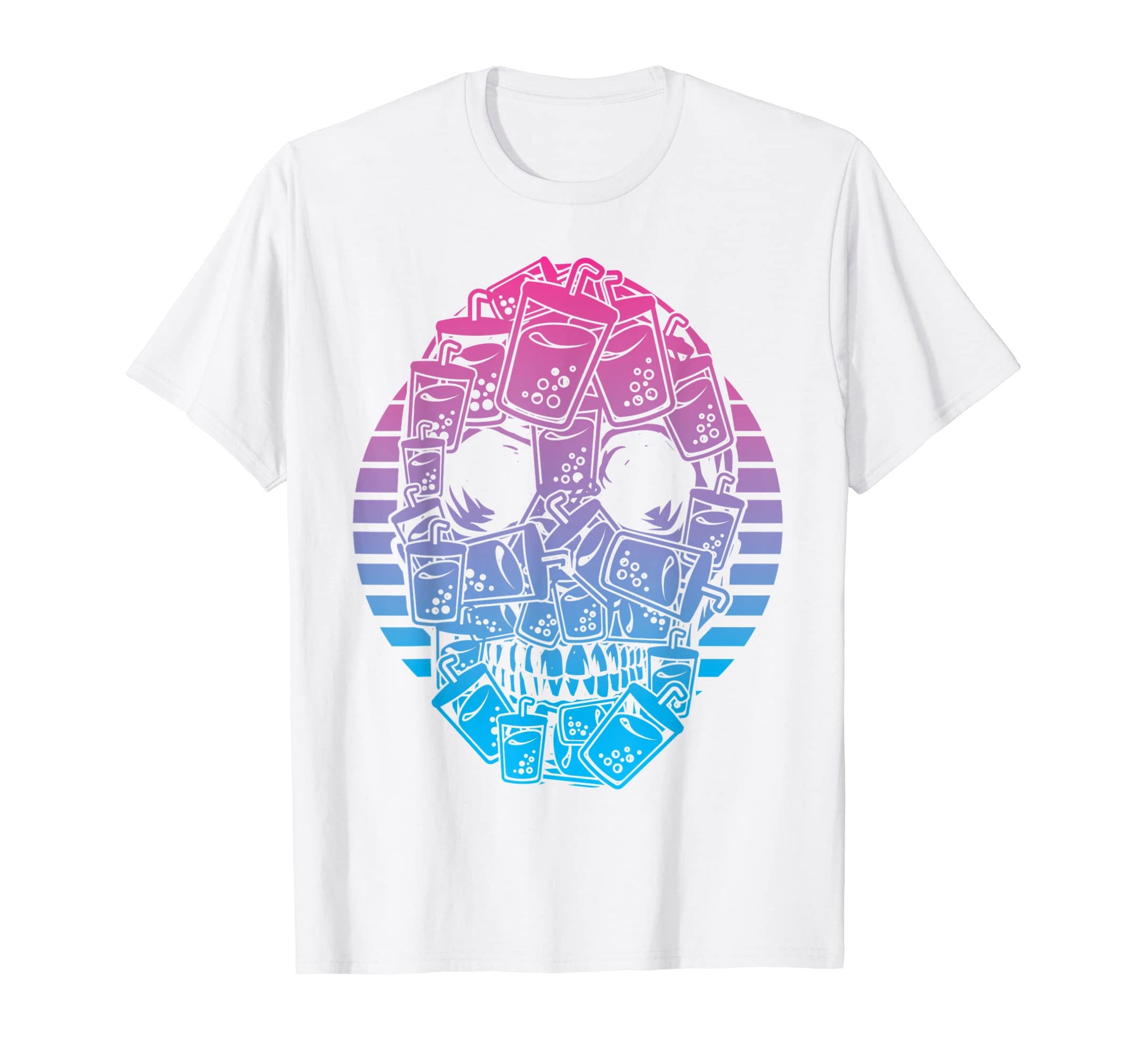 Bubble Tea Vaporwave Aesthetic T-Shirt - Unique Graphic for Adults - T-Shirt, Sweatshirt, Hoodie