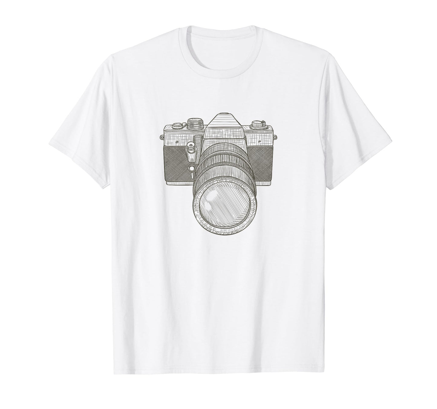 Photographer Camera T-Shirt - Graphic Print Men Women - T-Shirt, Sweatshirt, Hoodie