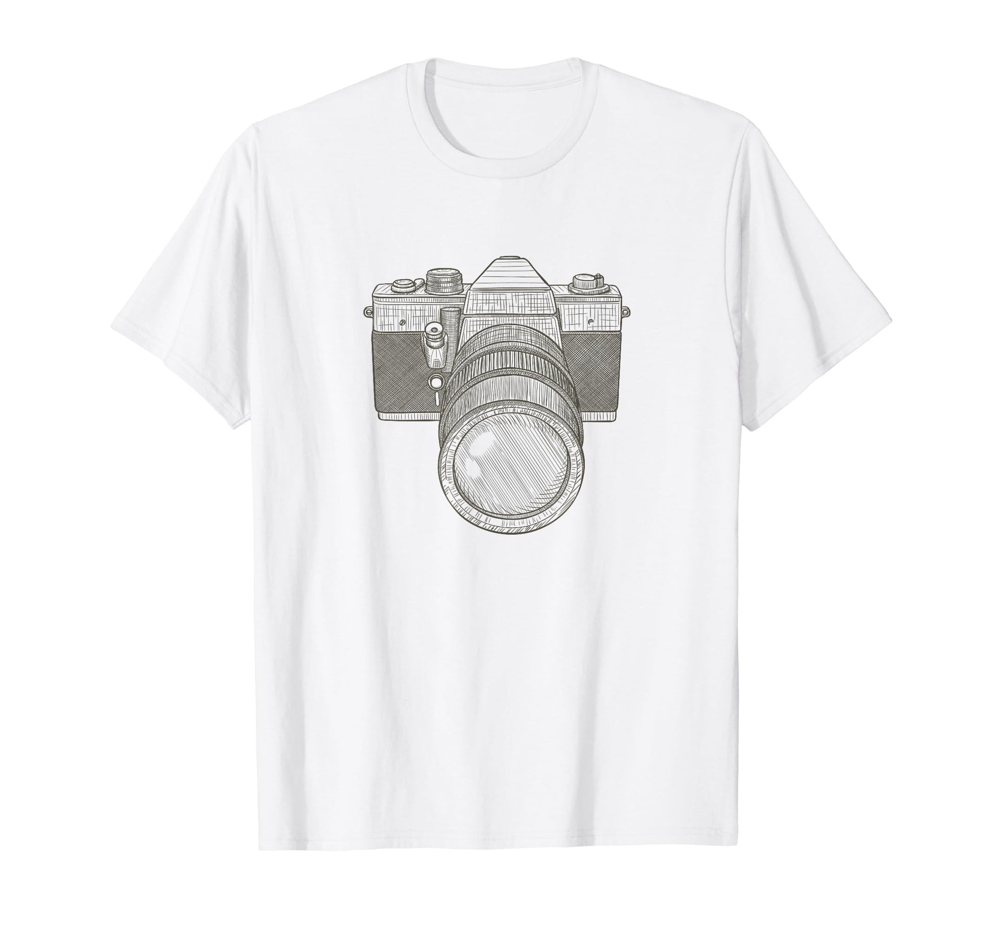 Photographer Camera T-Shirt - Graphic Print Men Women - T-Shirt, Sweatshirt, Hoodie