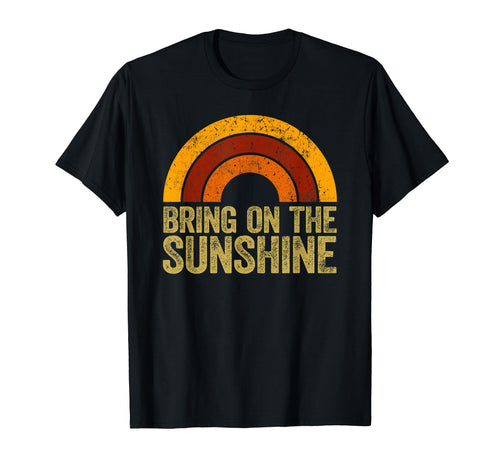 Bring Sunshine Rainbow Sunshine T-Shirt - Trendy Graphic Men Women - T-Shirt, Sweatshirt, Hoodie